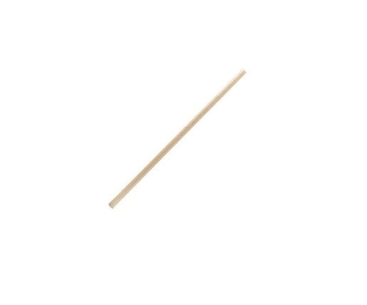 Paper Straw Cocktail- Plain Brown Kraft 2500pc/ctn