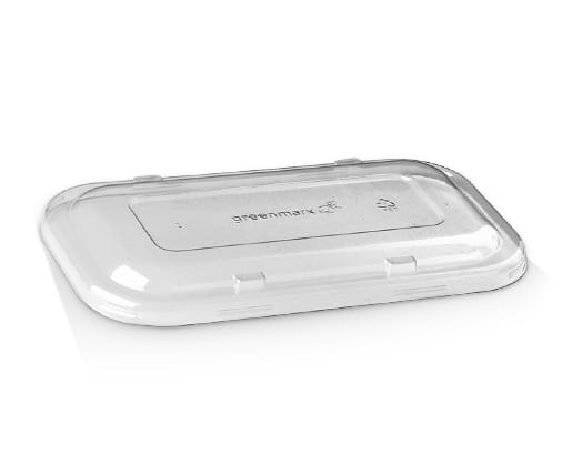 RPET lid for takeaway container 23/30oz 400/ctn