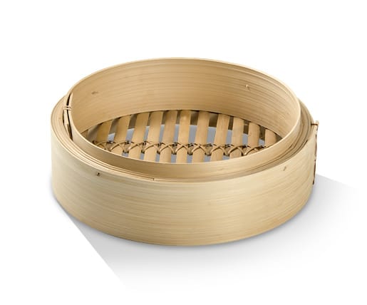 bamboo steamer base 9" 20/CTN