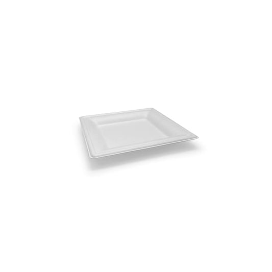 6" Sugarcane Square Plate 600pc/ctn