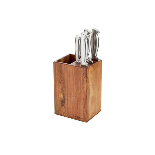 SR41460 Stanley Rogers Vertical Utensil Knife Blck 6pc  Tomkin Australia Hospitality Supplies