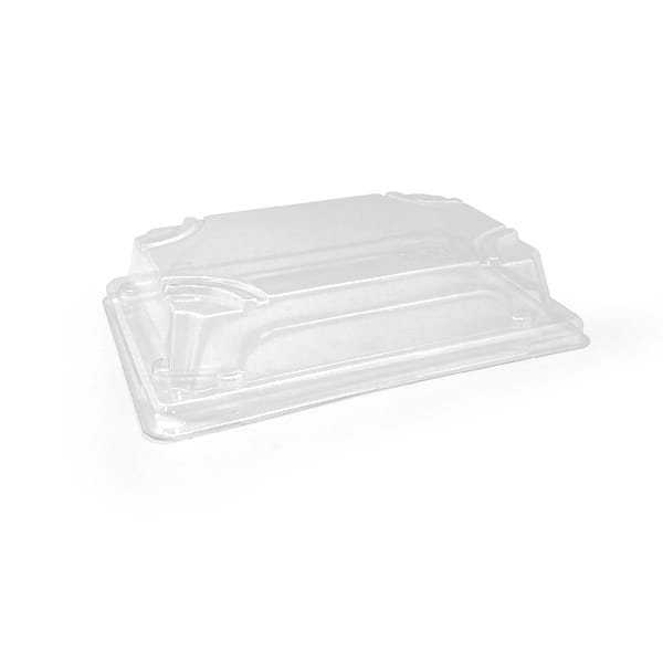 Sushi tray PET lid -medium 600pc/ctn