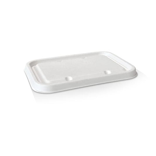 Sugarcane lid for Takeaway container 500/650/750ml 500pc/ctn