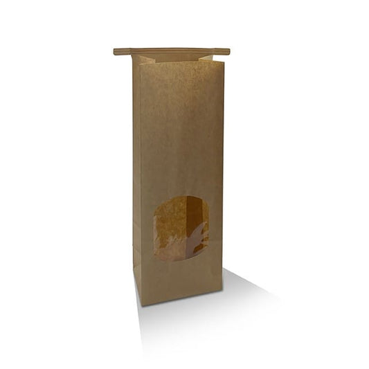Tin Tie Bag-Small With window 500pc/ctn