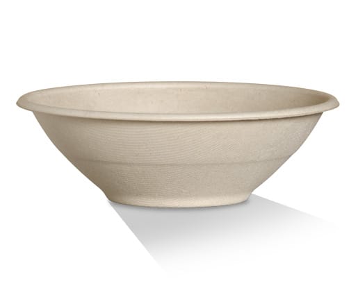 @Unbleached Sugarcane bowl 40oz 500pc/ctn