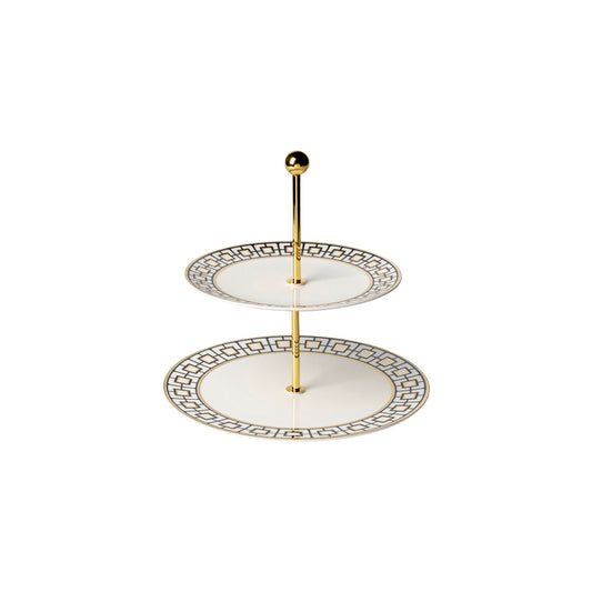 VB10-4483-7880 Villeroy And Boch Villeroy And Boch Metrochic Gifts Serving Stand 2 Tier 275x275x270mm Tomkin Australia Hospitality Supplies