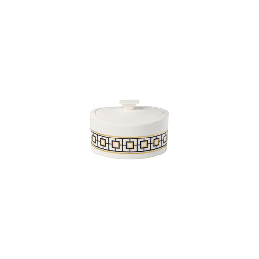 VB10-4483-8230 Villeroy And Boch Villeroy And Boch Metrochic Gifts Porcelain Box 160x130x100mm / 800ml Tomkin Australia Hospitality Supplies