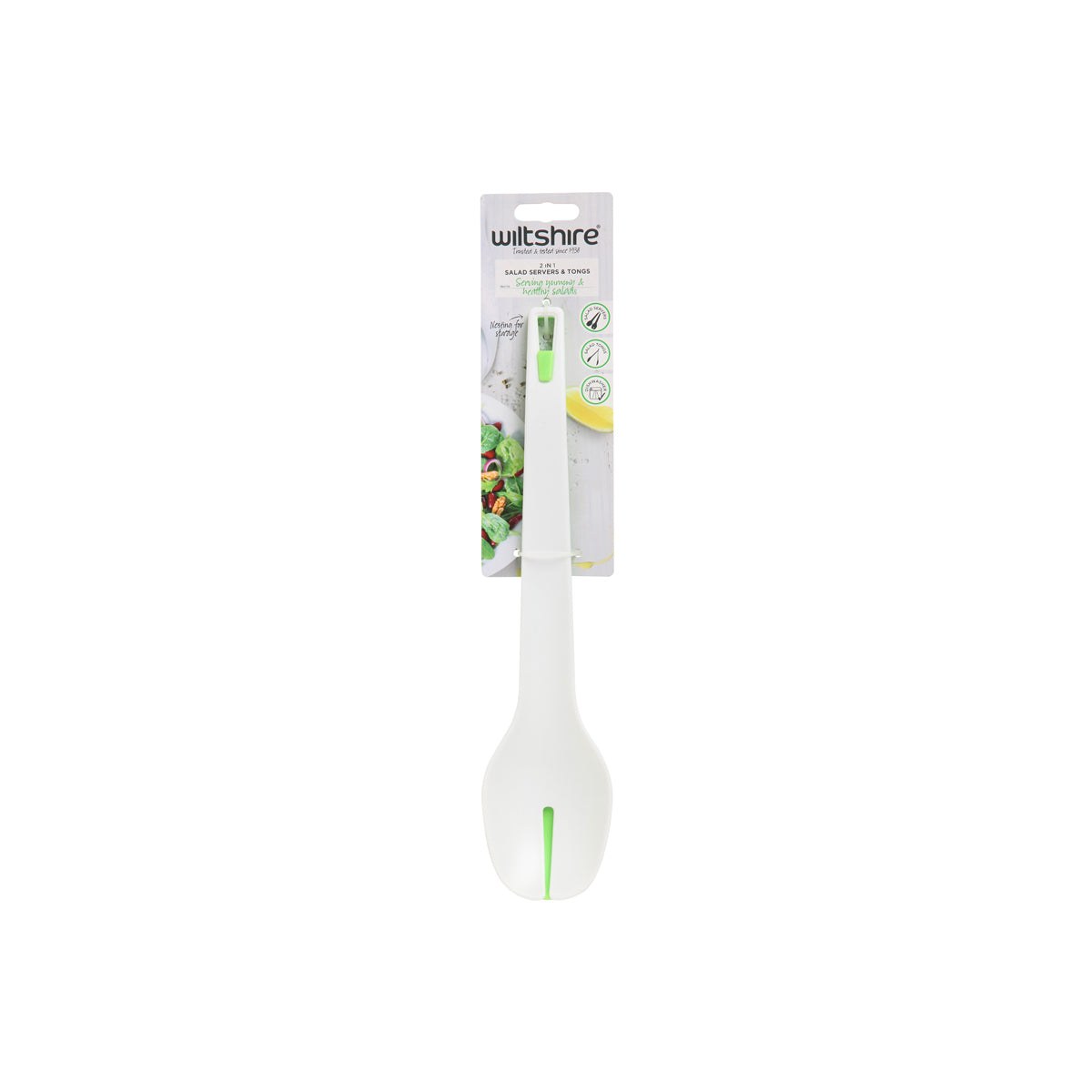 2 In 1 Salad Servers And Tongs