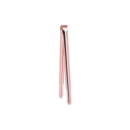 Z0502 Zanzi Alligator Teeth Ice Tong 245mm Rose Gold Tomkin Australia Hospitality Supplies