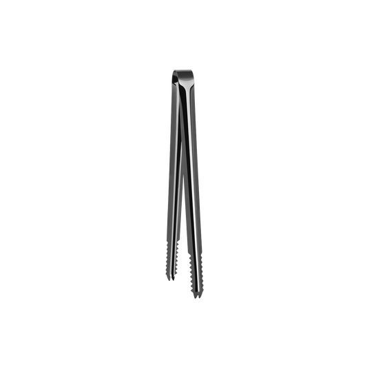 Z0504 Zanzi Alligator Teeth Ice Tong 245mm Gunmetal Tomkin Australia Hospitality Supplies