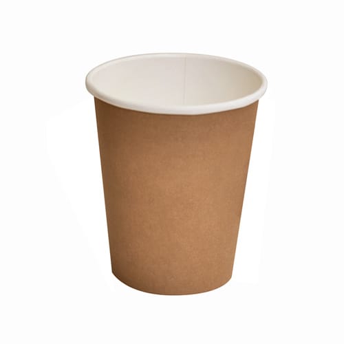 8 OZ PLA Coated SW Cup/Brown Standard 1000pc/ctn