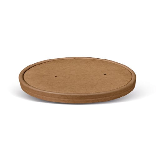 Paper lids 150mm PLA coated 300pc/ctn
