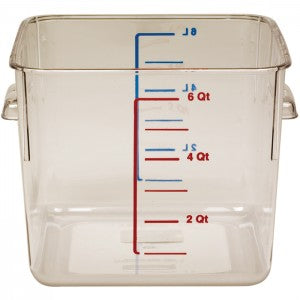 SPACE SAVING SQ.CONTAINER 5.7LT-RUBBERMAID