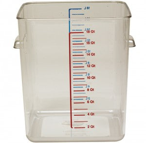 SPACE SAVING SQ.CONTAINER 11.4LT-RUBBERMAID