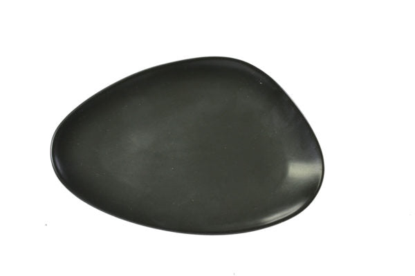 Tablekraft Black Oval Plate – 295x250mm