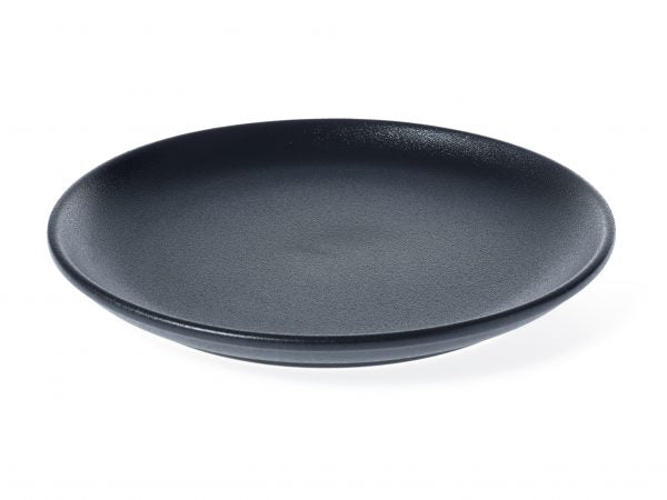 TABLEKRAFT BLACK ROUND COUPE PLATE 270mm