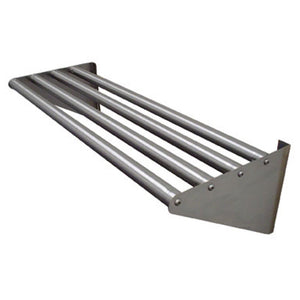 Stainless Steel Pipe Wall Mount Shelf 1200x300x250