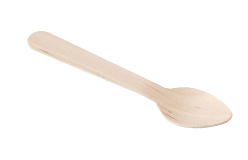 BetaEco Wooden Cutlery Teaspoon/1000