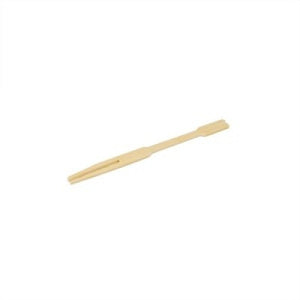 Bamboo Cocktail Fork - 90mm 100 pieces / pack