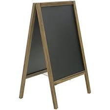 Blackboard Board 500 x 850mm A Frame