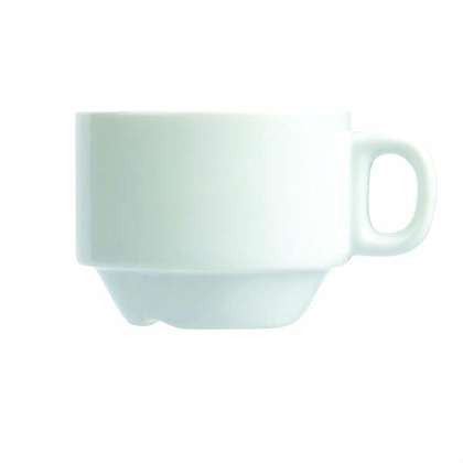 Coffee/Tea Cup - 200ml - Stackable-6/Box