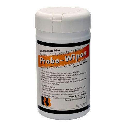 Disinfectant Probe Wipes - 200 per Tub